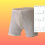 شورت پادار مردانه سایز L